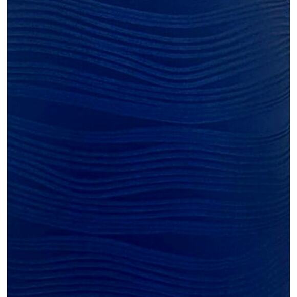 Navy Blue Bodycon Mini Dress SMALL Ribbed Career Cocktail Party Taydey NEW - Picture 4 of 7